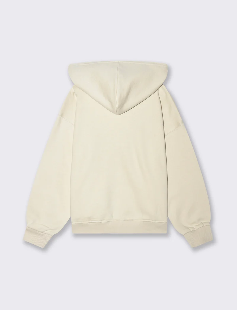Felpa tascone da bambina - Beige
