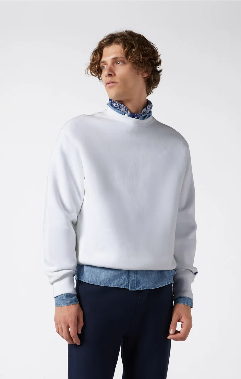 Men’s Heavyweight Fleece Sweatshirt Reverse Weave