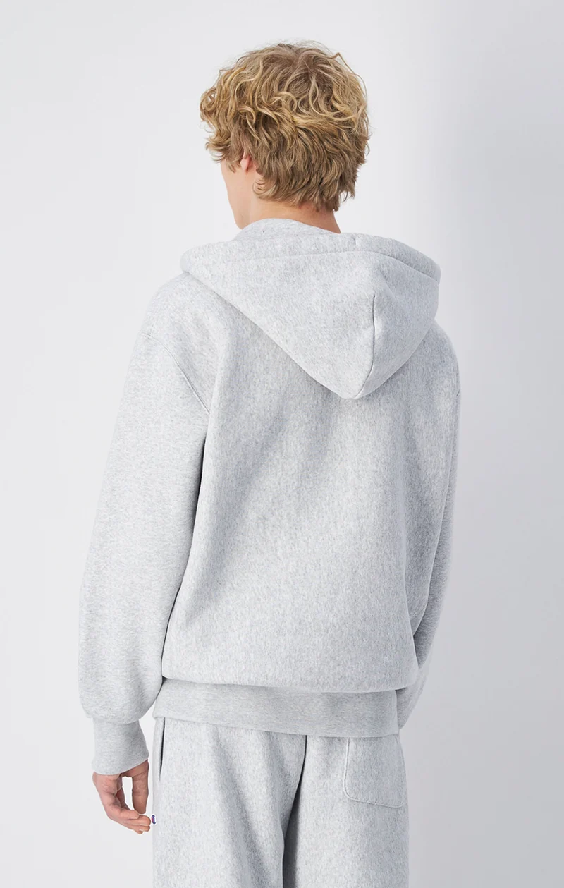 Reverse Weave Men's Fleece Zip Up Hoodie