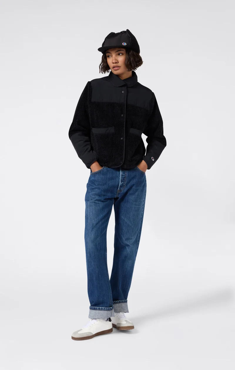 Women’s Polar Jacket with Button Closure