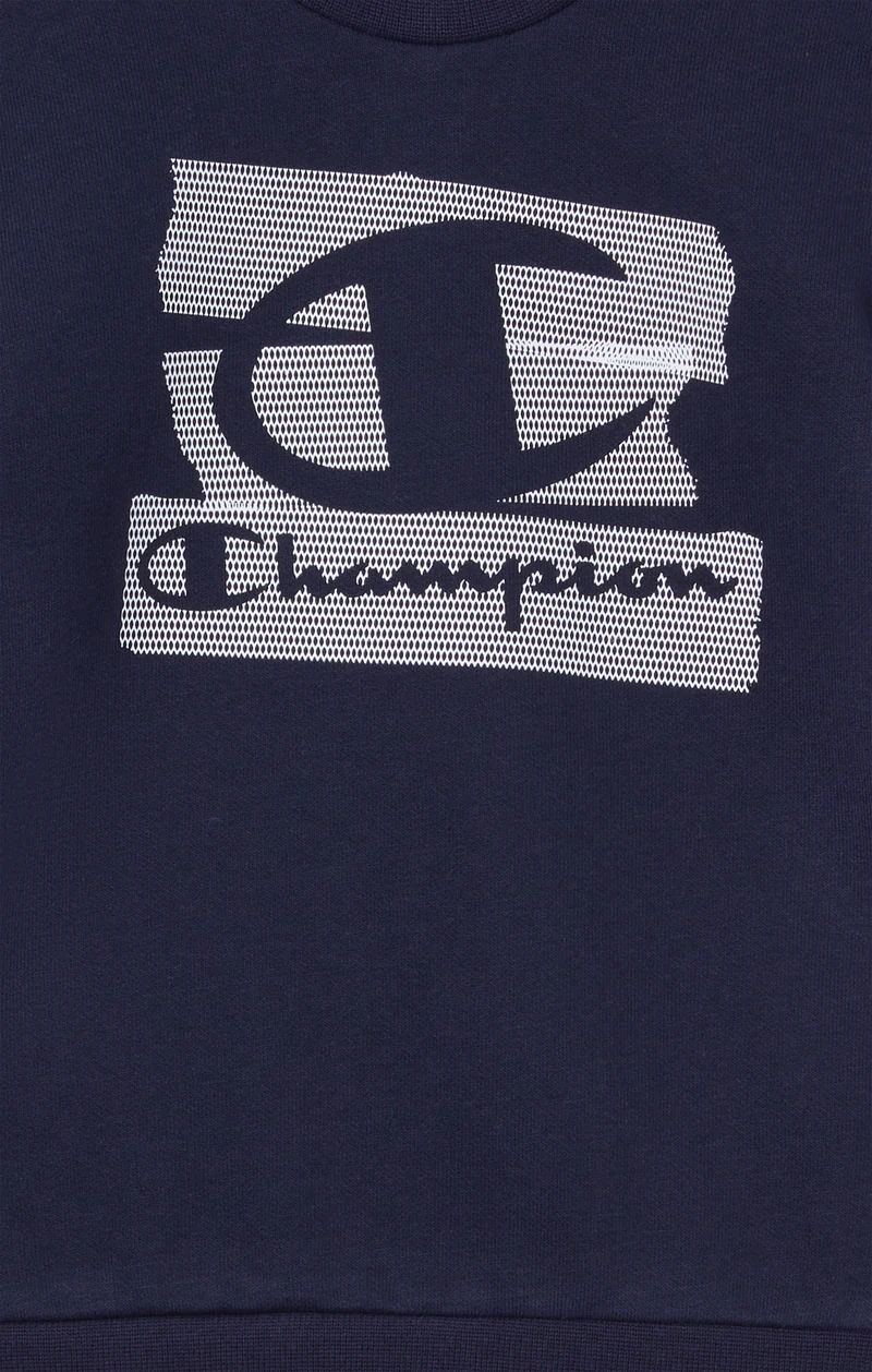 Baby Crewneck Fleece Sweatsuit with Graphic