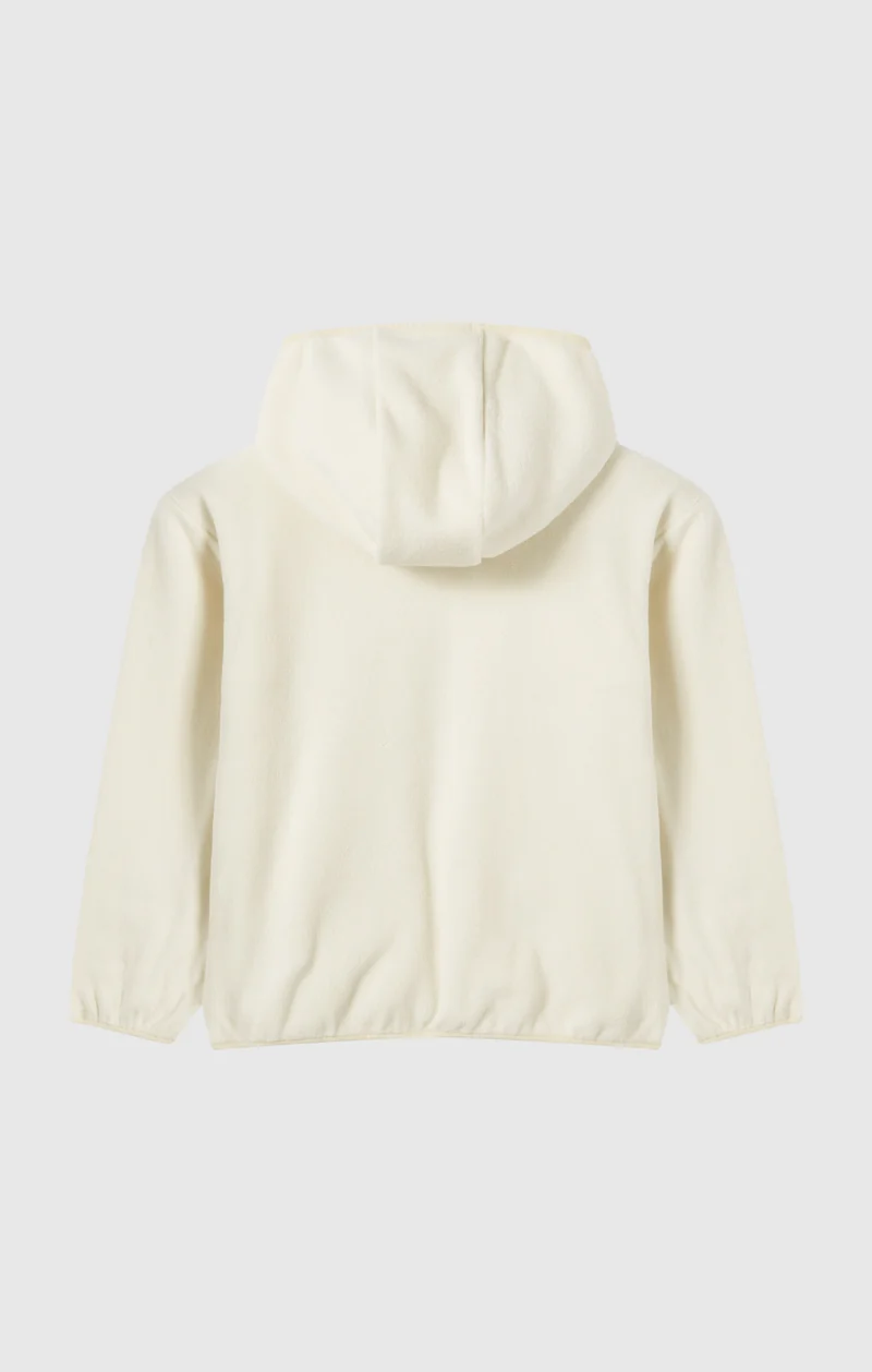 Girls' Full Zip Fleece Polar Hoodie Icons