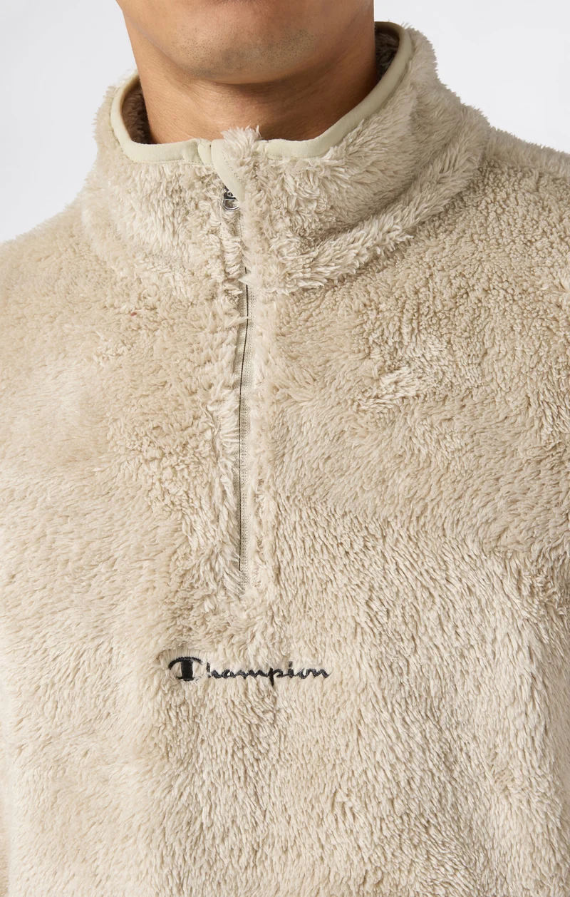 Men’s Half Zip Polar Teddy Top
