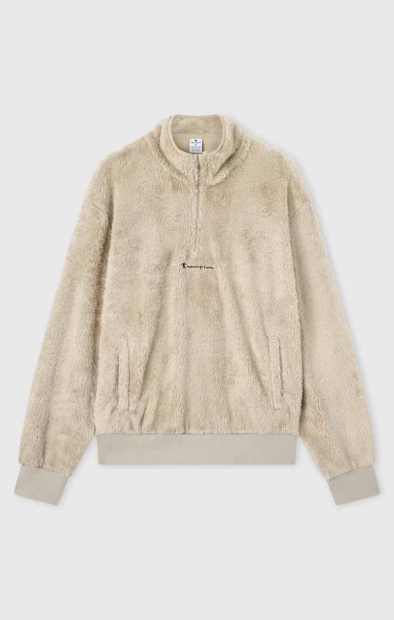 Men’s Half Zip Polar Teddy Top