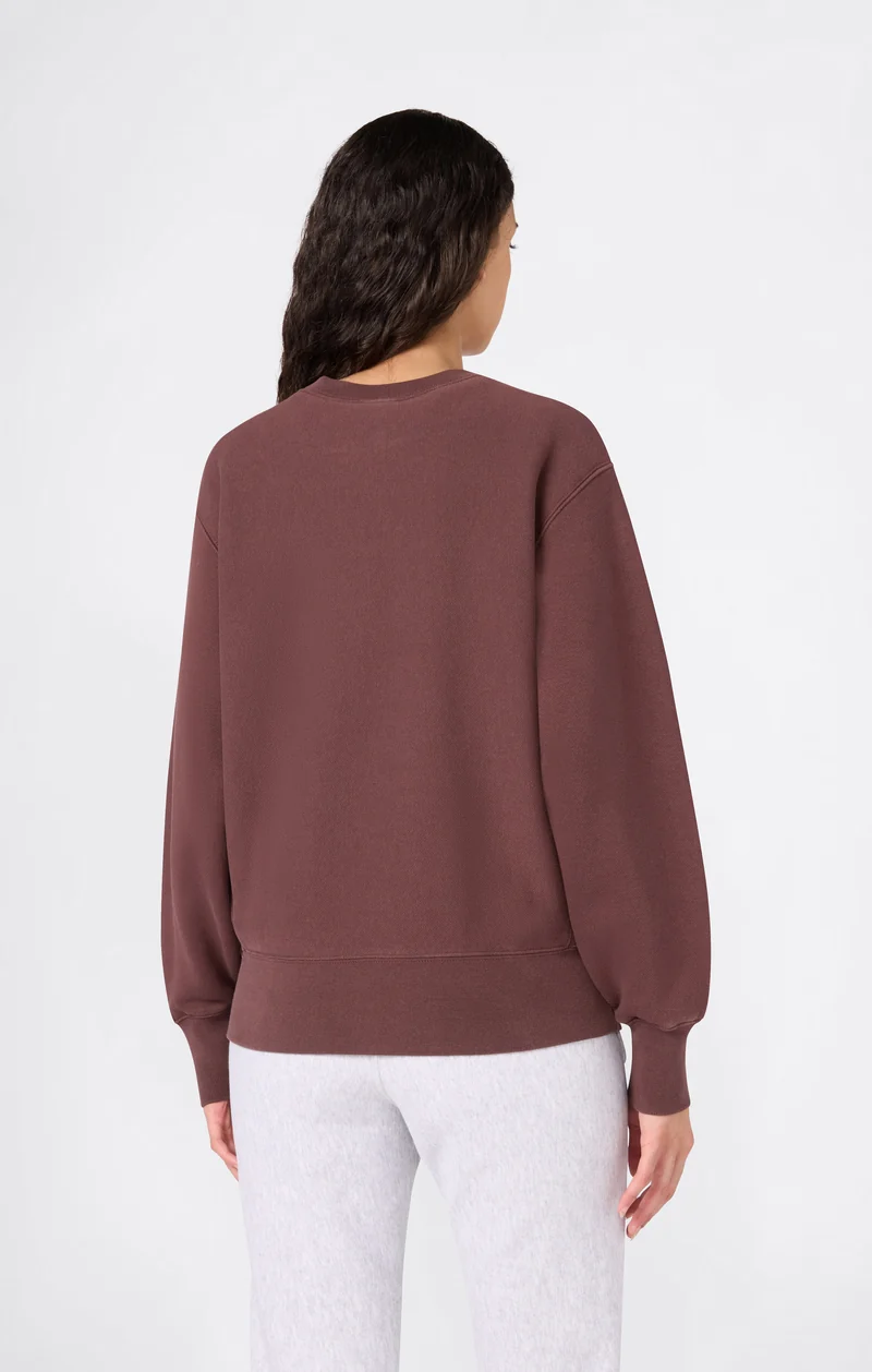 Women’s Heavyweight Fleece Sweatshirt Reverse Weave