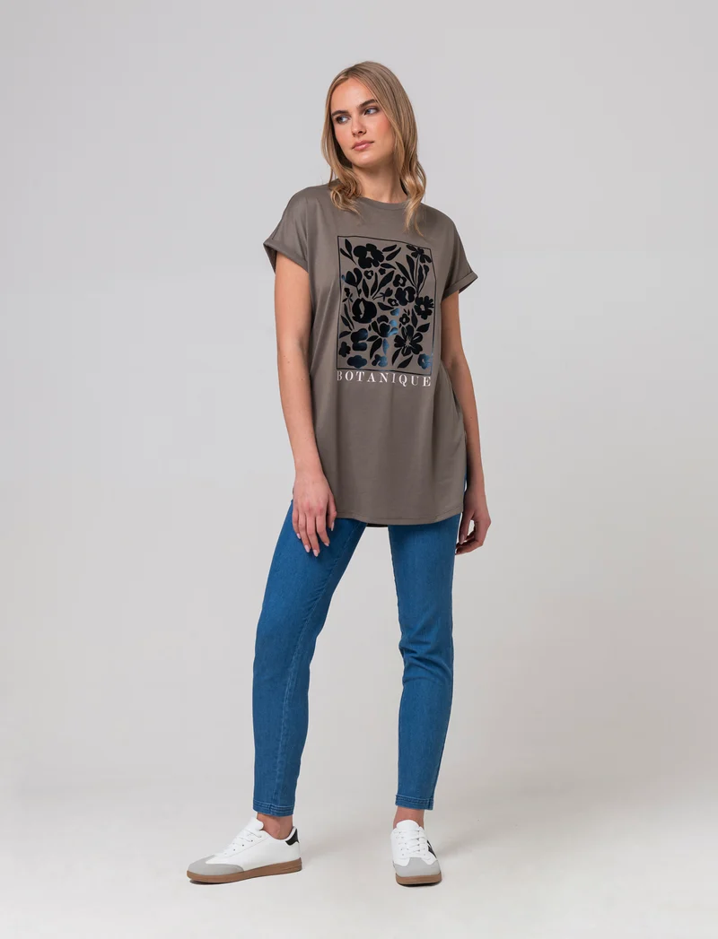 T-shirt con spacchi da donna - var 2