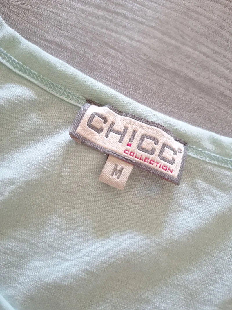 Chicc T-Shirt Perlen 38