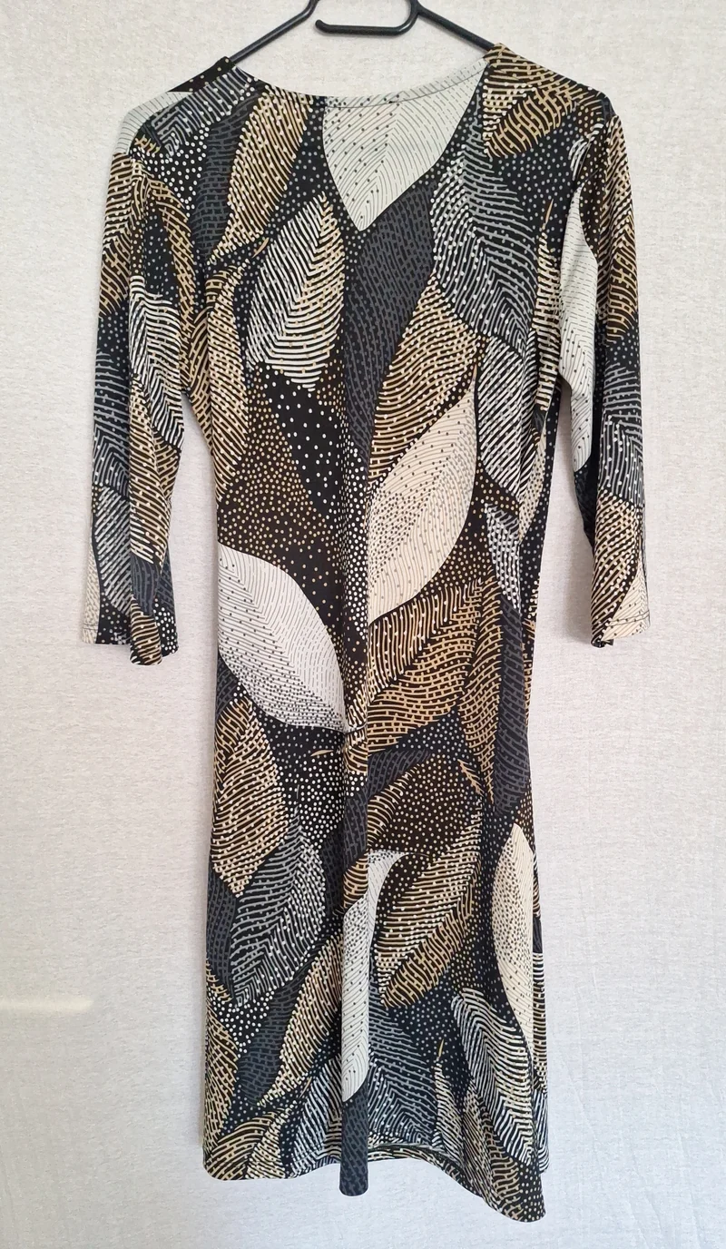 Lady Lol Jerseykleid Wickeloptik 36