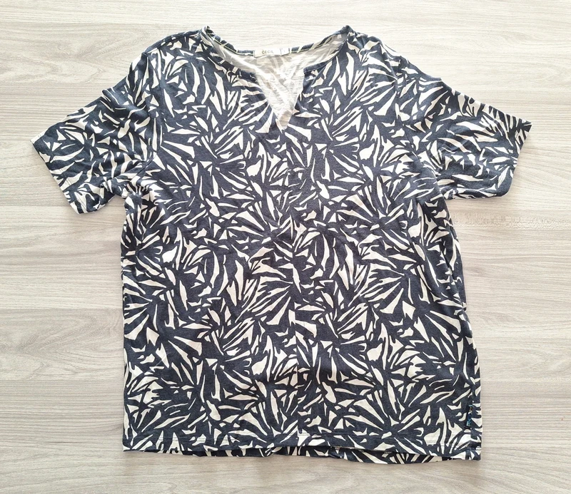Cecil Shirt Blätterprint 40