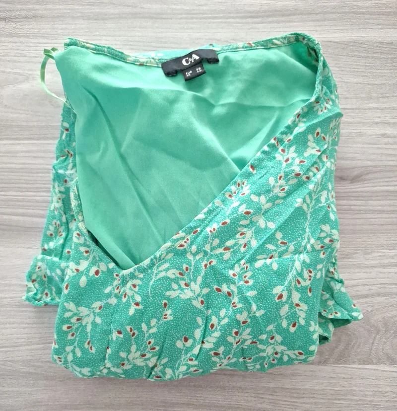 C&A Kleid Blumenmuster 38