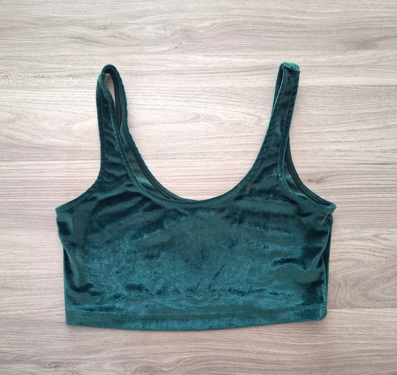 Primark Samt Crop Top 34