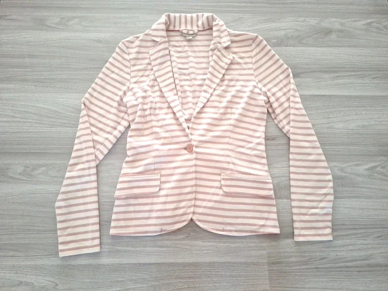 Blue Motion Blazer Gestreift 36/38