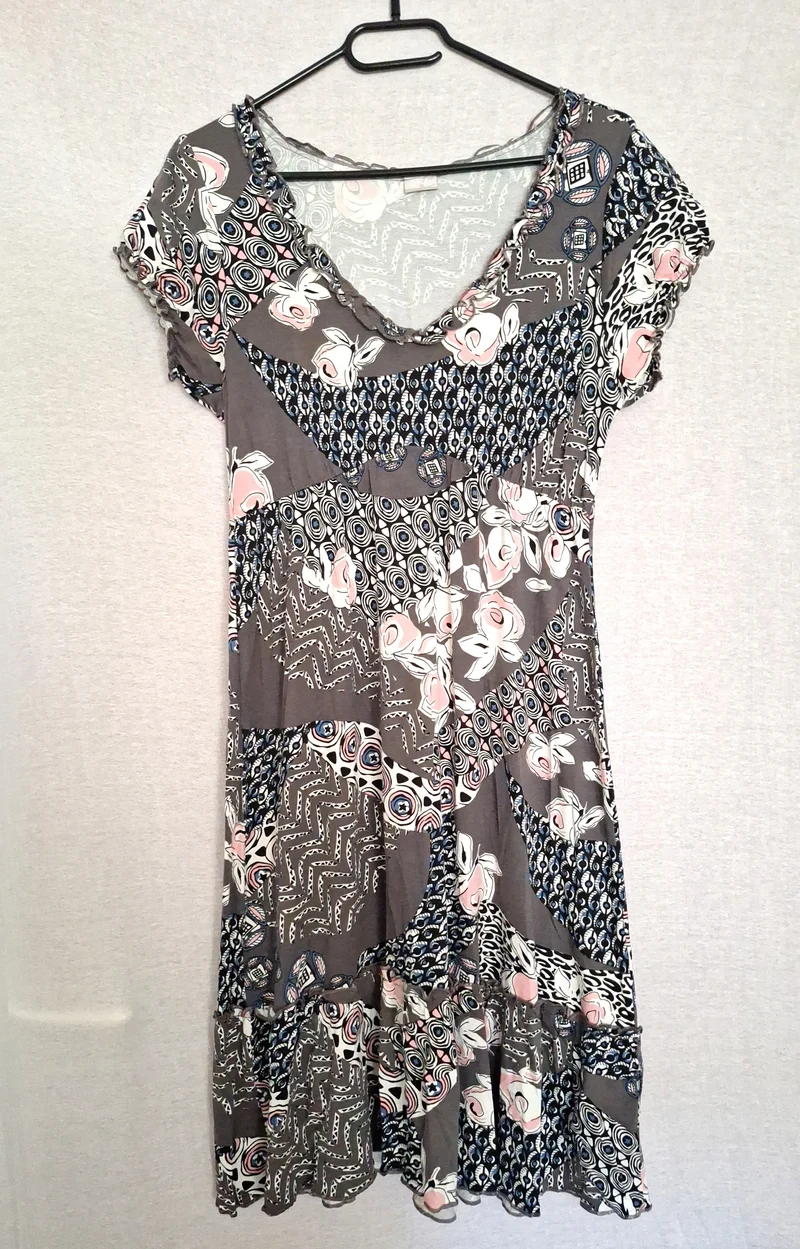 Cheer Jerseykleid Patchwork 36