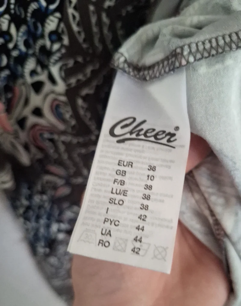 Cheer Jerseykleid Patchwork 36