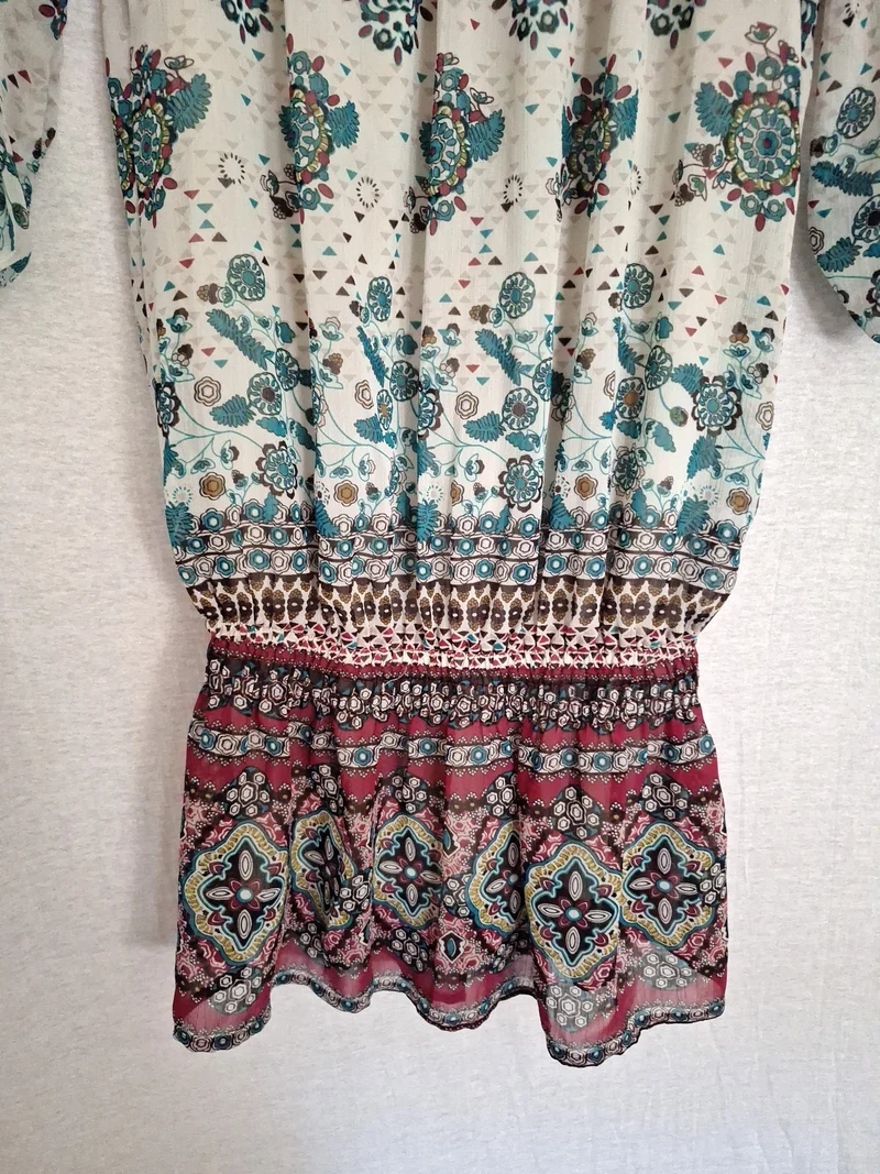 Colours Boho Kleid Ethnomuster 36