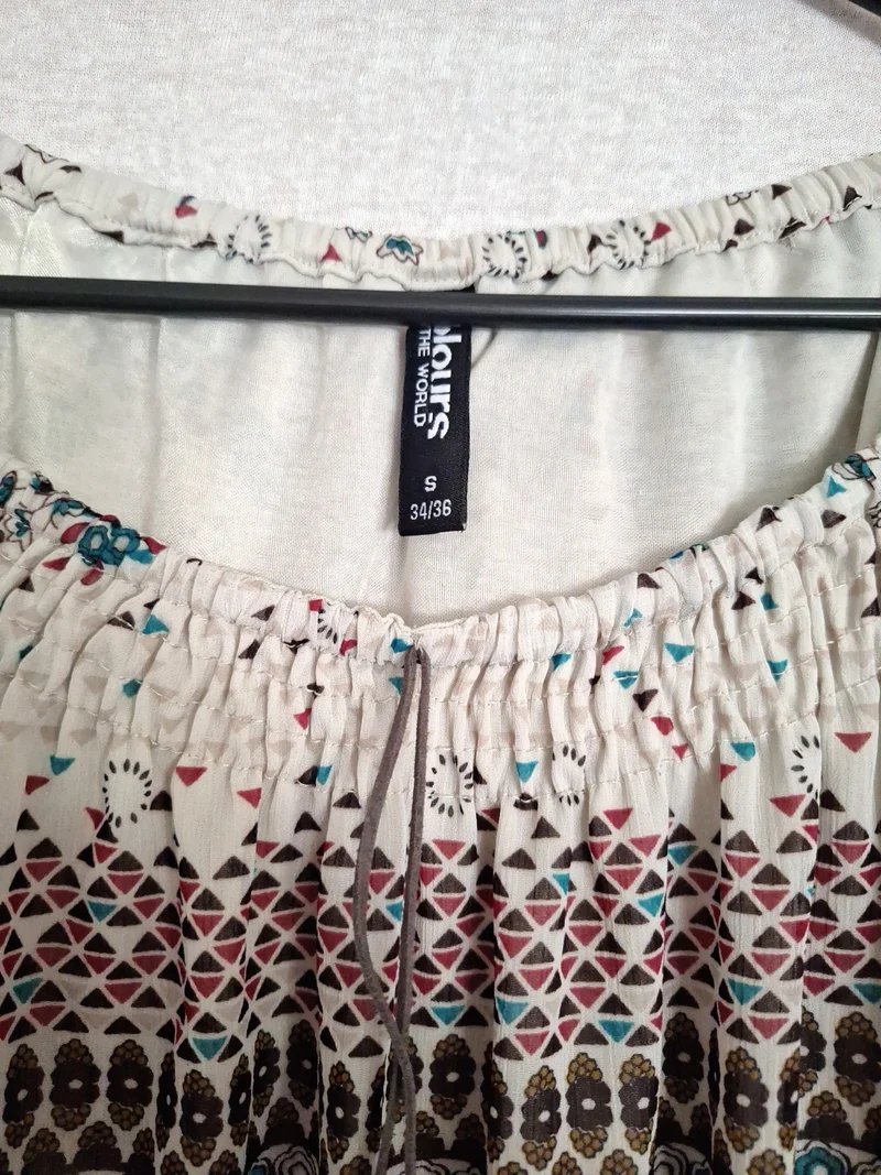 Colours Boho Kleid Ethnomuster 36