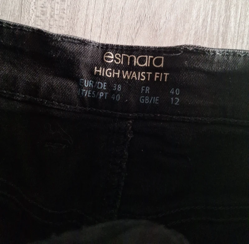 Esmara High Waist Jeansshorts 38