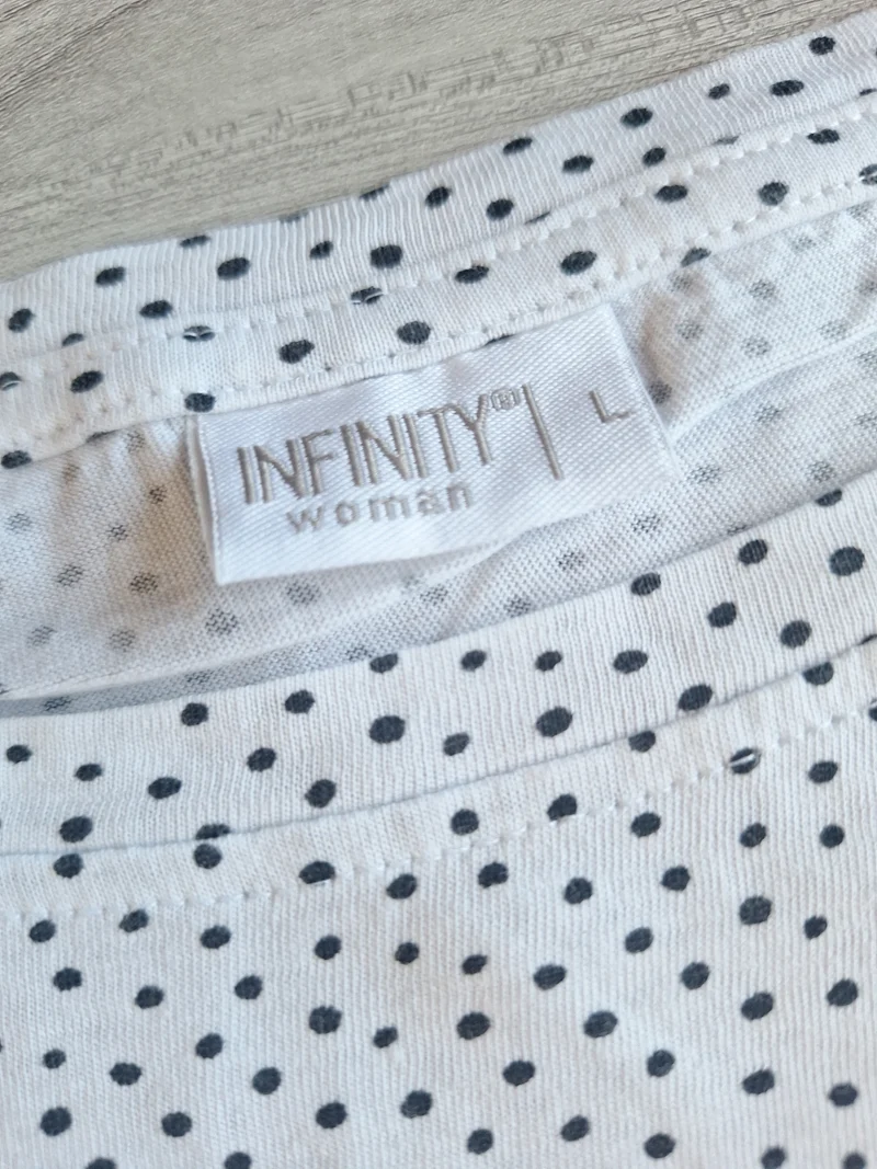 Infinity T-Shirt Gepunktet 40