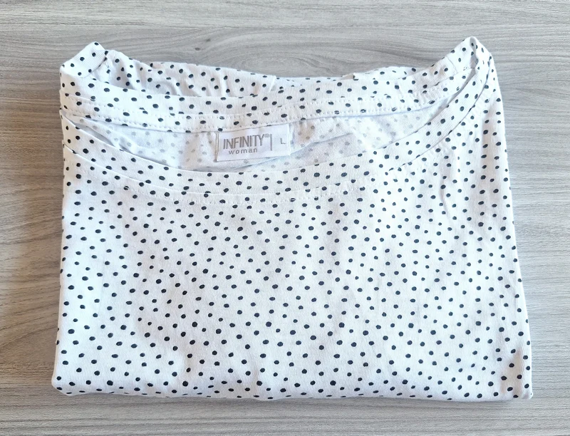 Infinity T-Shirt Gepunktet 40