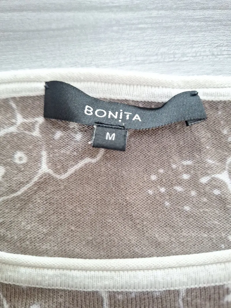 Bonita Langarmshirt Strass 38
