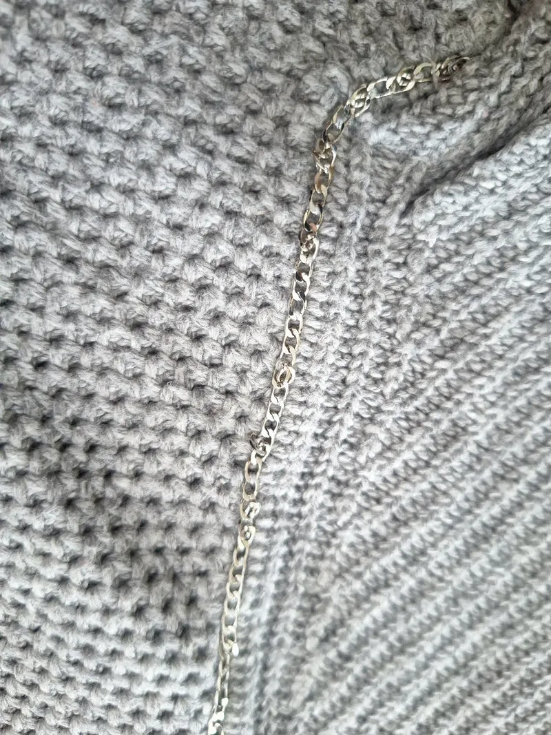 s.Oliver Strickpullover Zierkette 40