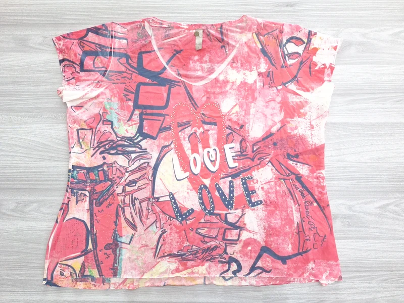 Tredy Shirt Strassprint 46/48
