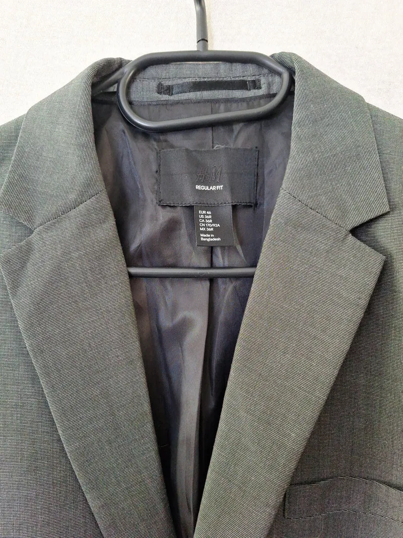 H&M Herrensakko Regular Fit 46