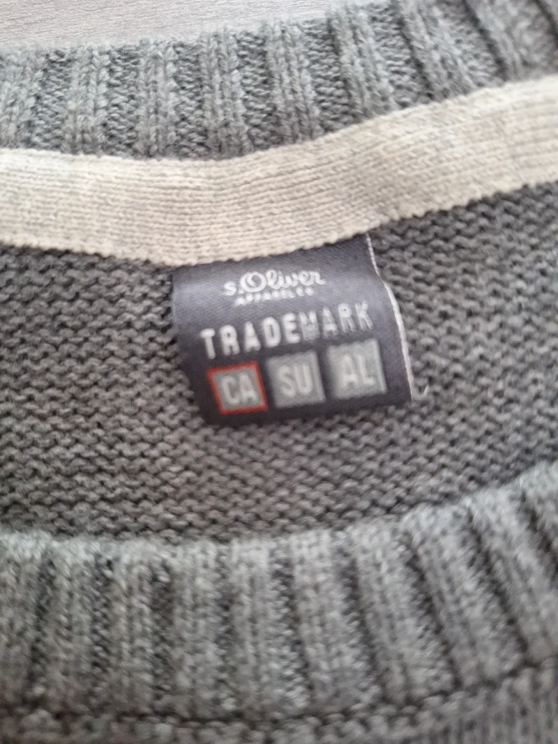 S.Oliver Strickpullover Logo M