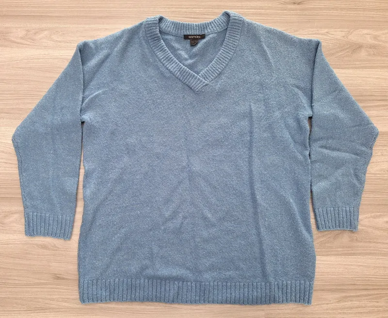 Esmara Strickpullover V-Ausschnitt 44/46
