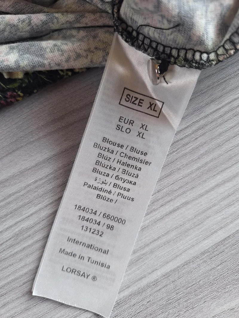 Orsay Blusenshirt Blumenmuster 42