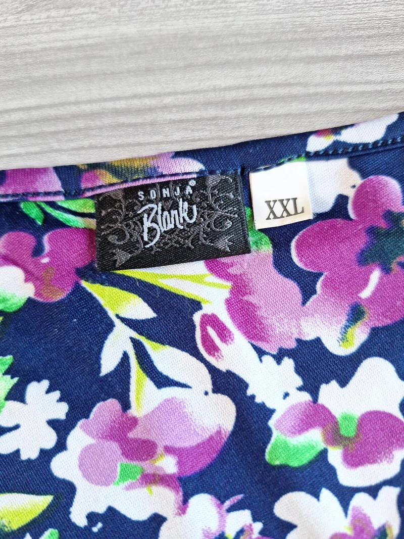 Sonja Blank Shirt Blumenmuster 46