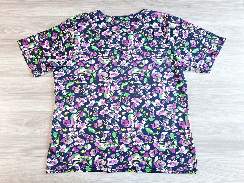 Sonja Blank Shirt Blumenmuster 46