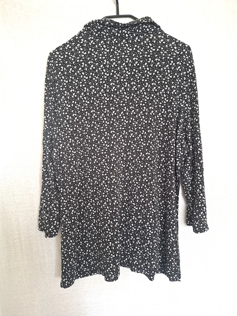 Canda Longbluse Blumenmuster 46