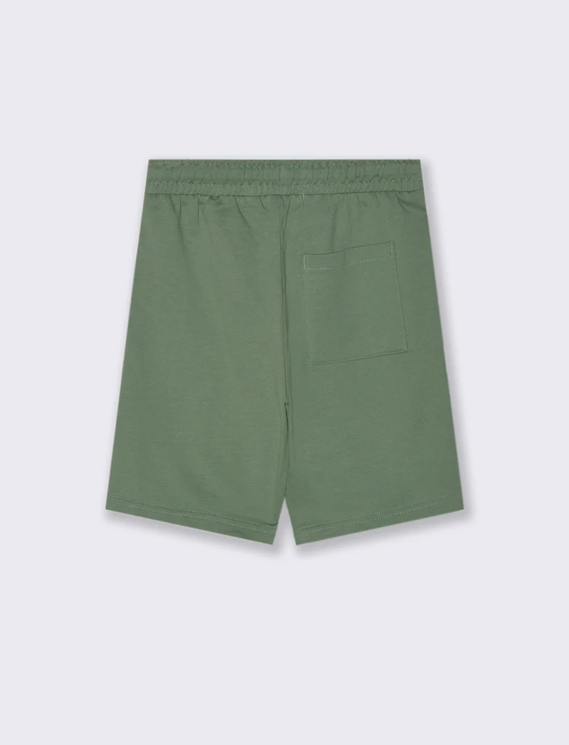 Bermuda in felpa da bambino - Verde