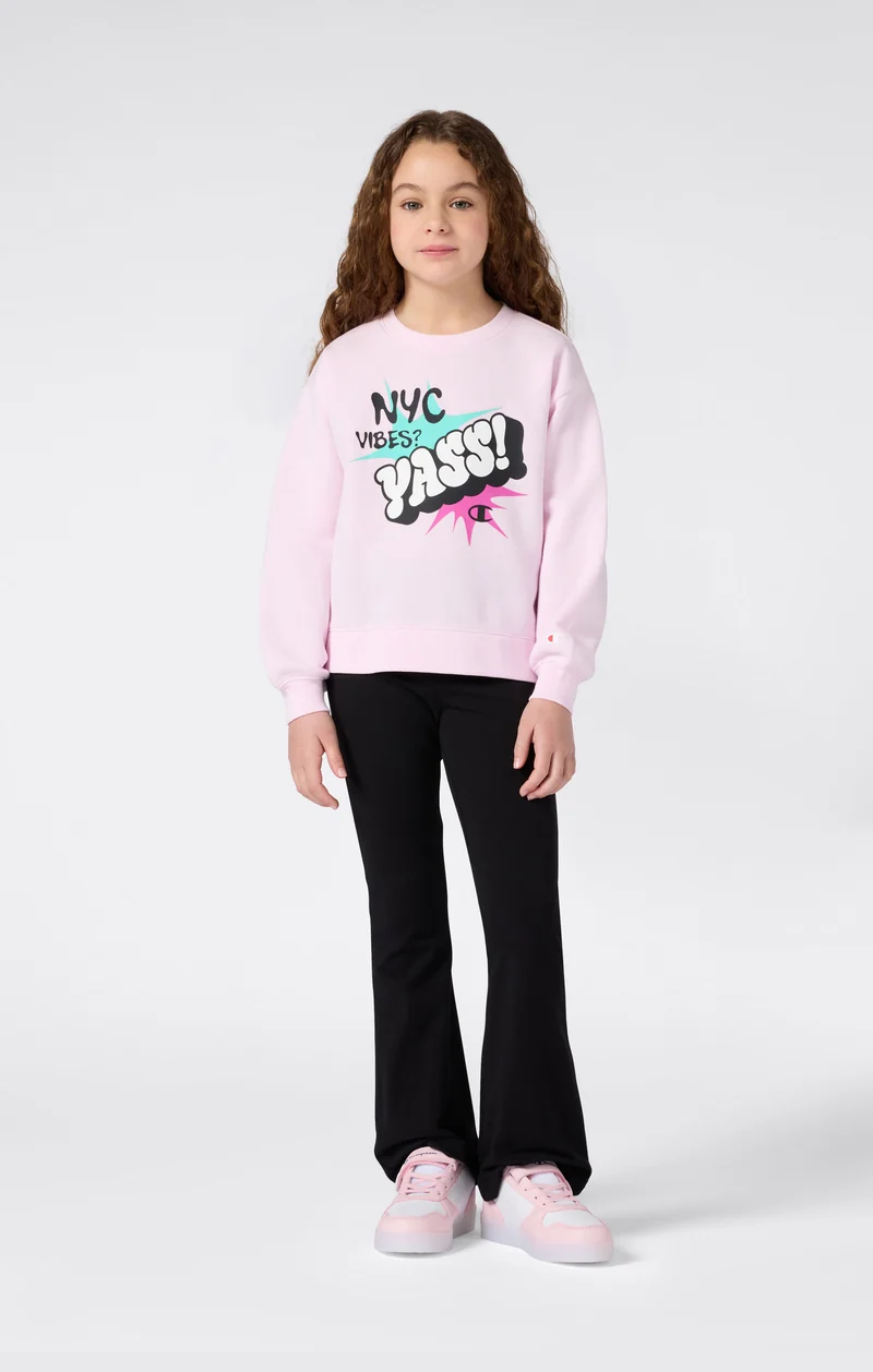 Girls' Fleece Sweatsuit with Graphic