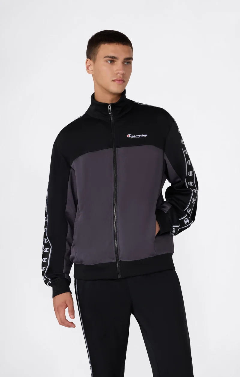 Men's Full Zip Interlock Tracksuit