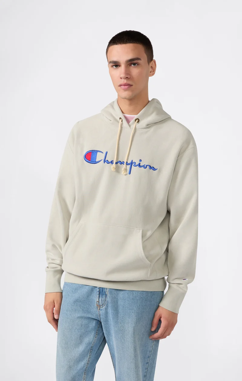 Reverse Weave Men's Loose Fit Hoodie