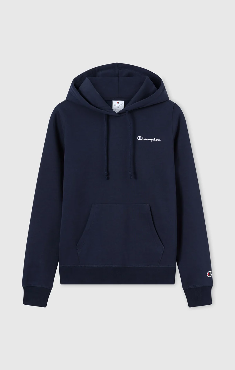 Women’s Fleece Hoodie with Small Embroidered Logo Icons