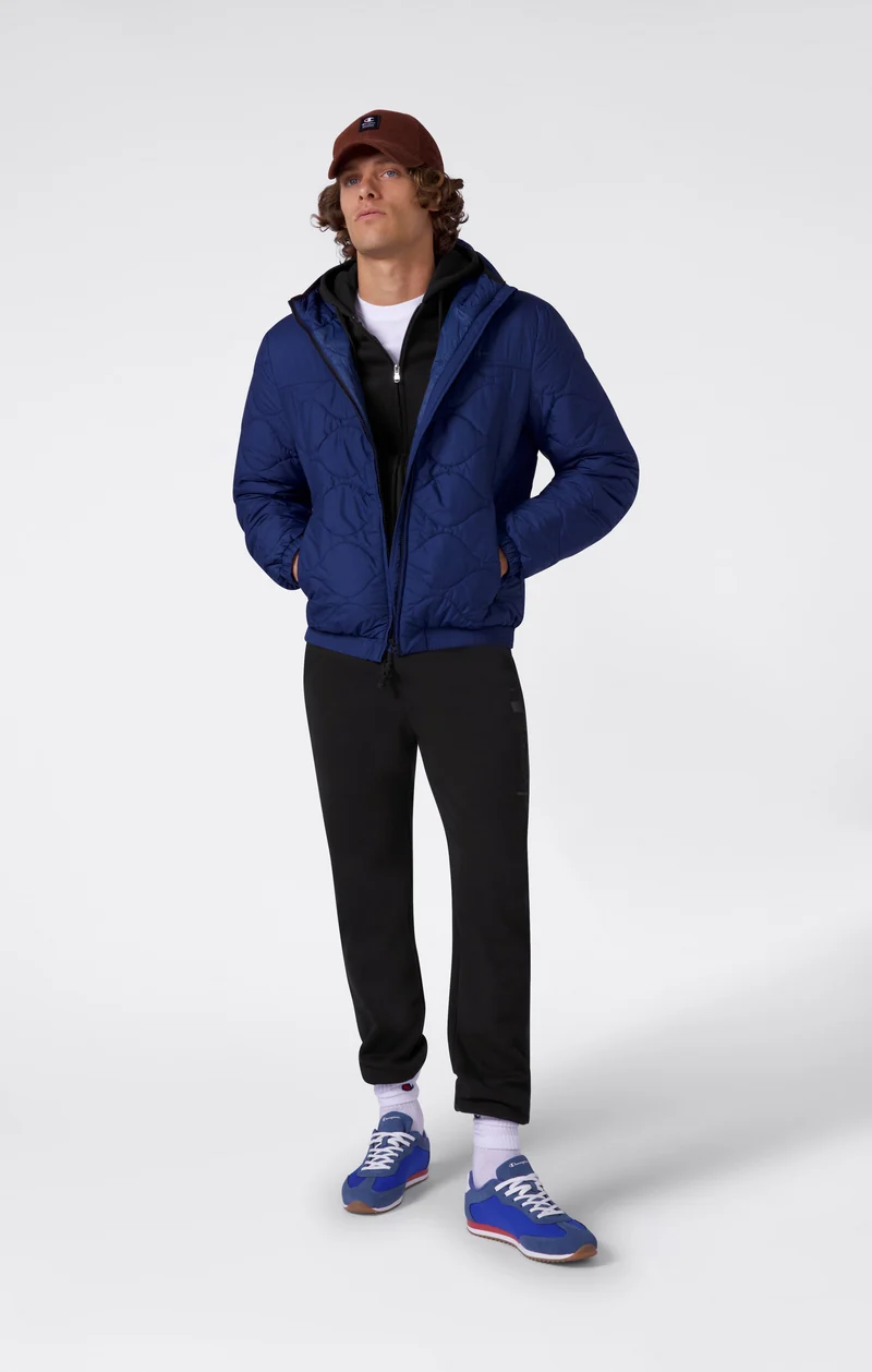 Men’s Elastic Cuff Slim Fit Fleece Joggers Icons