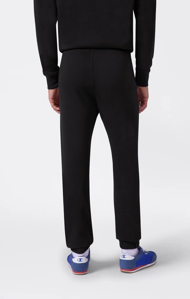 Men’s Elastic Cuff Slim Fit Fleece Joggers Icons