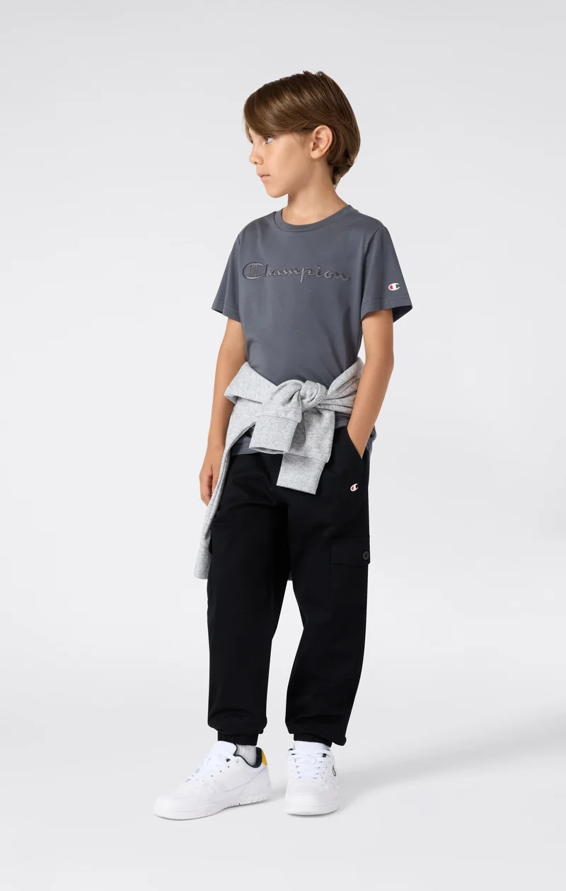 Boys’ Stretch Twill Elastic Cuff Cargo Pants Icons