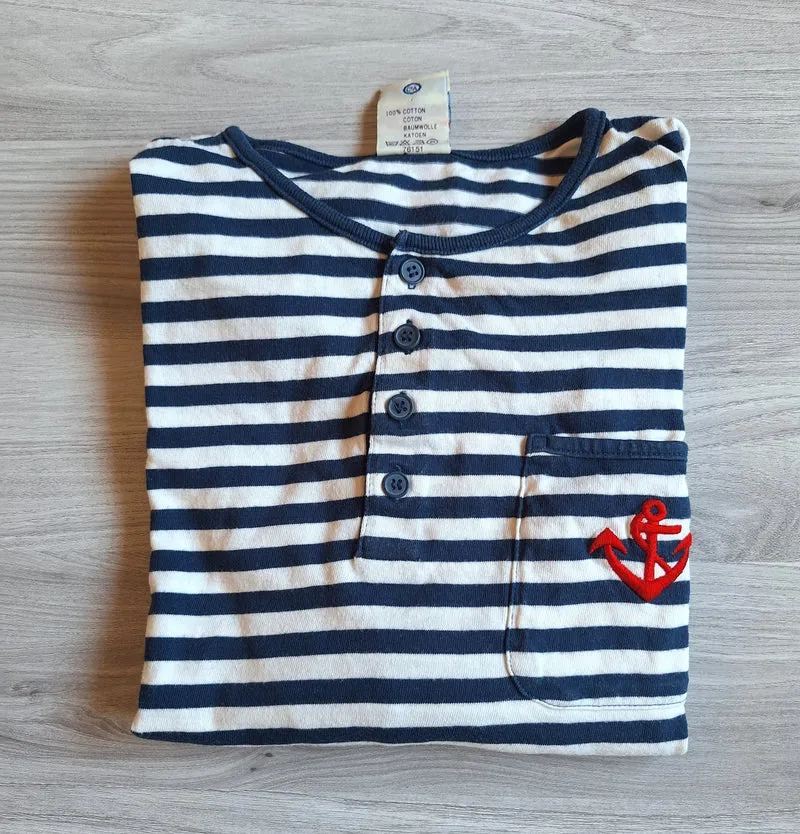 Yessica Shirt Ankerstickerei 42