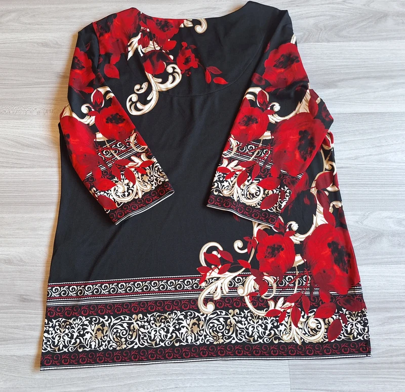 Fair Lady Langarmshirt Ornament 44