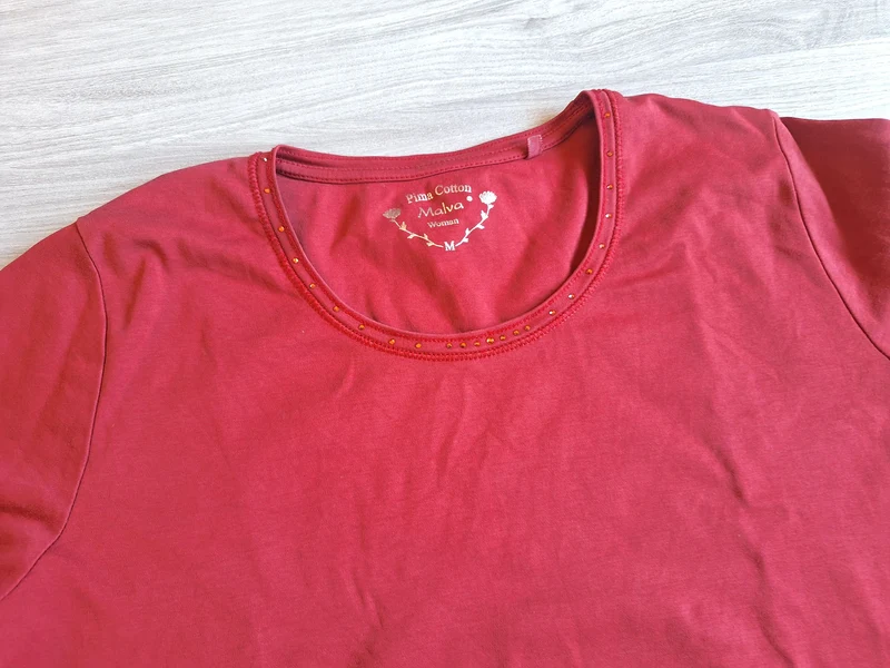 Malva Langarmshirt Strasssteine 38