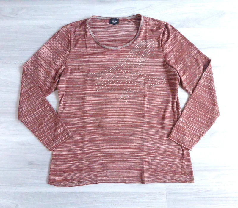 Bexleys Langarmshirt Strass 38