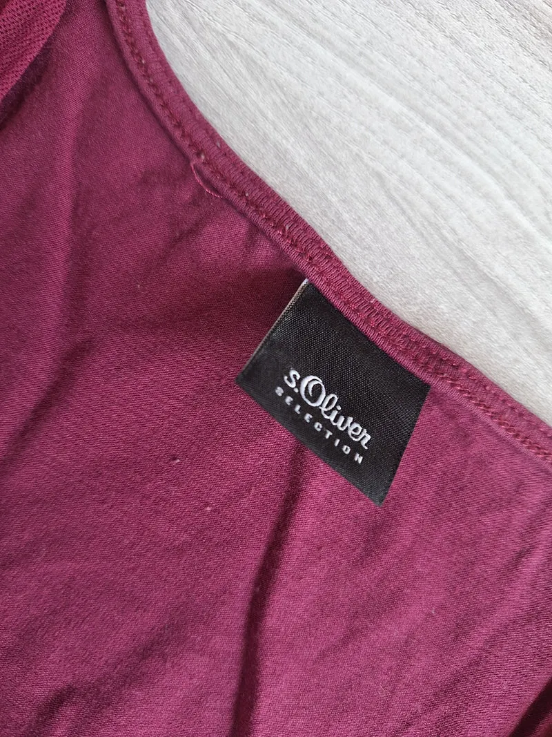 s.Oliver Langarmshirt V-Ausschnitt 38