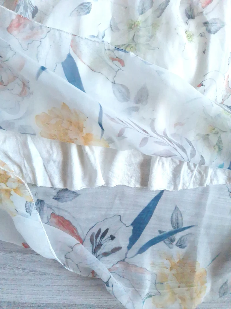 Made in Italy Carmenbluse Floral 42