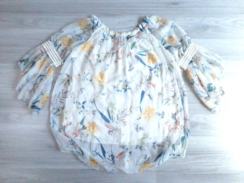 Made in Italy Carmenbluse Floral 42