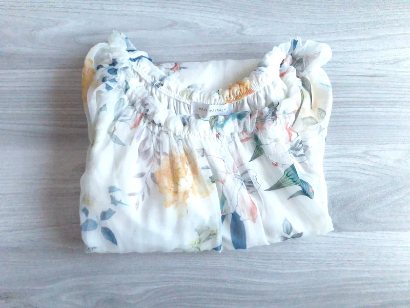 Made in Italy Carmenbluse Floral 42