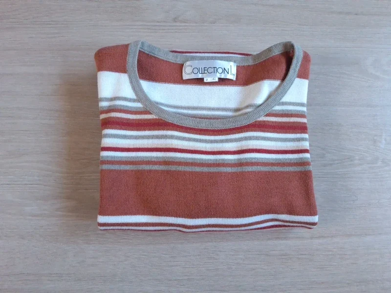 Creation L Feinstrickshirt Ringel 44